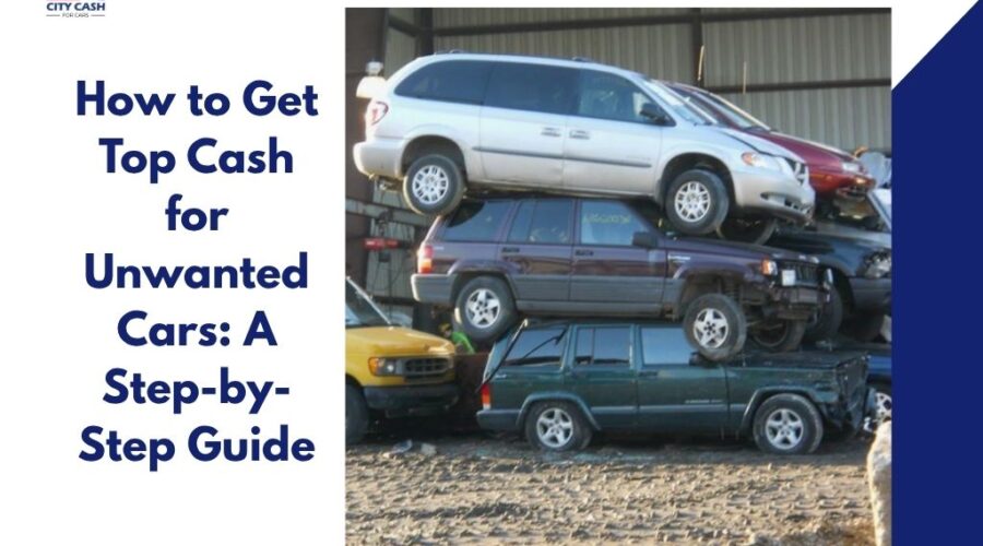 Staked salvage vehicles at a wrecking yard illustrating the process of getting top cash for unwanted cars in Melbourne.