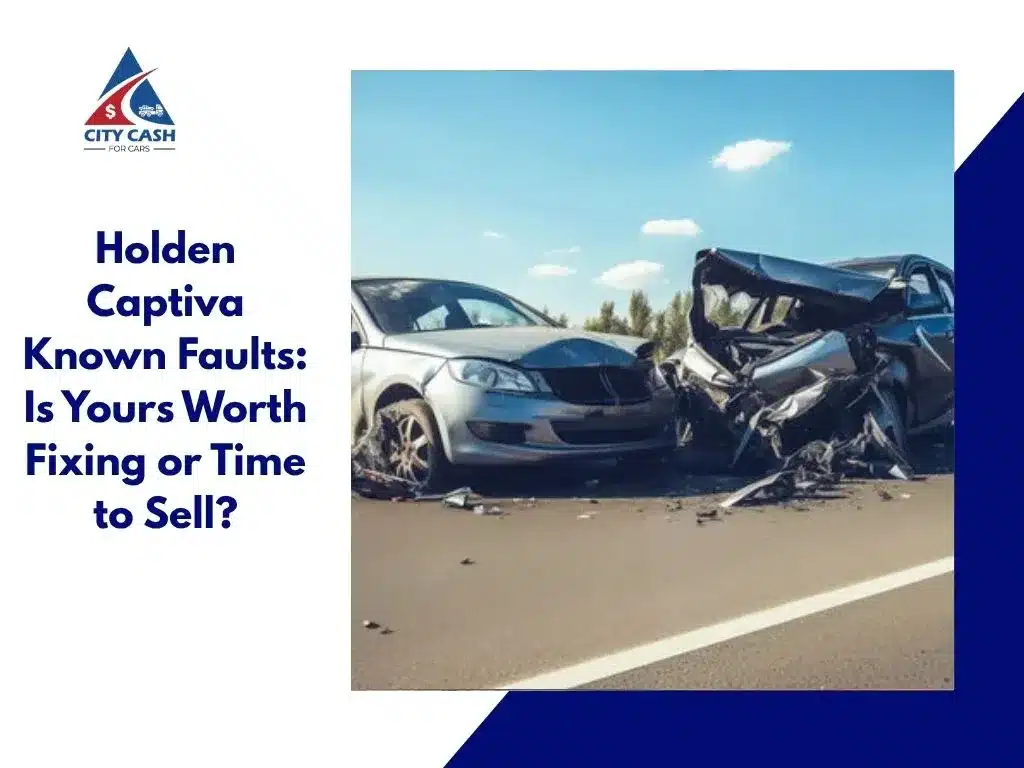 Holden Captiva known faults and repair decision